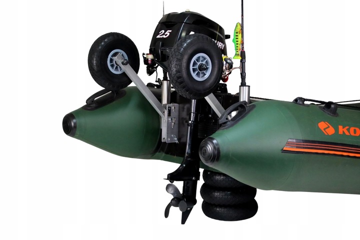 KOŁA DO PONTONU 28cm KOLIBRI BARK PEŁNE 2 UCHWYTY