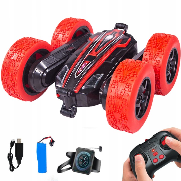 SAMOCHÓD TWISTER STEROWANY GESTEM RĘKI + PILOT AUTO KASKADERSKIE