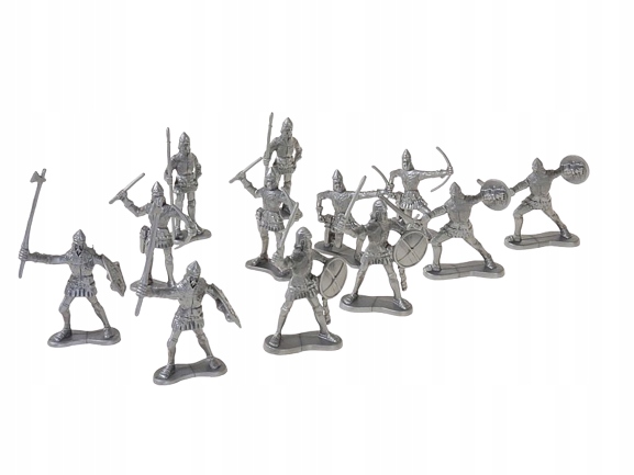 Drewniany Zamek RYCERZE RYCERZYKI ŻOŁNIERZE 60szt