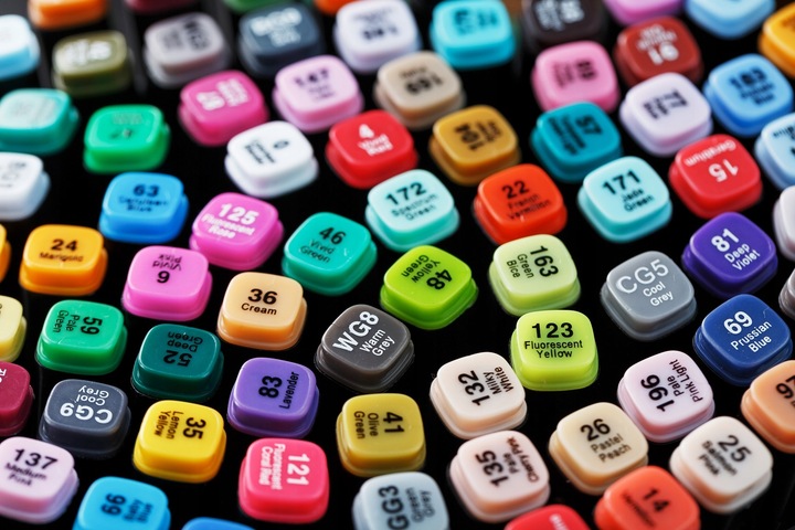 MARKERY ALKOHOLOWE 168 SZT Flamastry Mazaki Pisaki Dwustronne Pro + TORBA