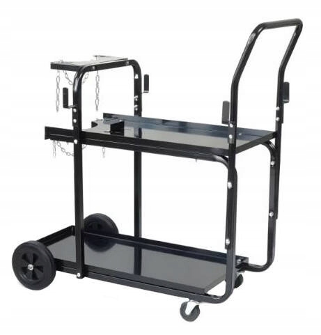 WÓZEK SPAWALNICZY DO SPAWAREK MIG MAG TIG PRZECINAREK PLAZMOWYCH PÓŁKI HAKI