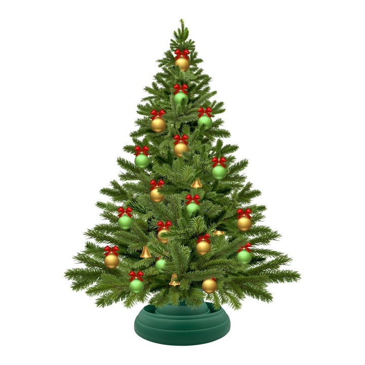 STOJAK POD CHOINKĘ CHOINKOWY PLASTIKOWY NA CHOINKĘ DO 2,5m Z POJEMNIKIEM