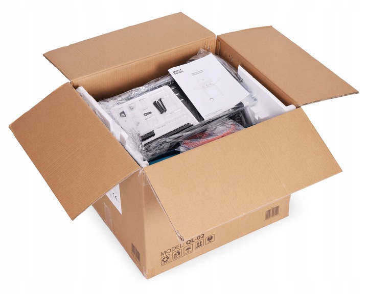 Grill gazowy ogrodowy 10.2 kW duży ruszt 3 palniki termometr reduktor Multi