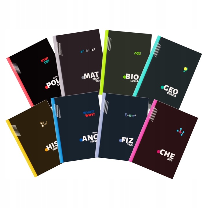 WYPRAWKA SZKOLNA DLA KLAS 4-8 ZESZYTY KREDKI DŁUGOPISY EKIERKI 43 ELEMENTY