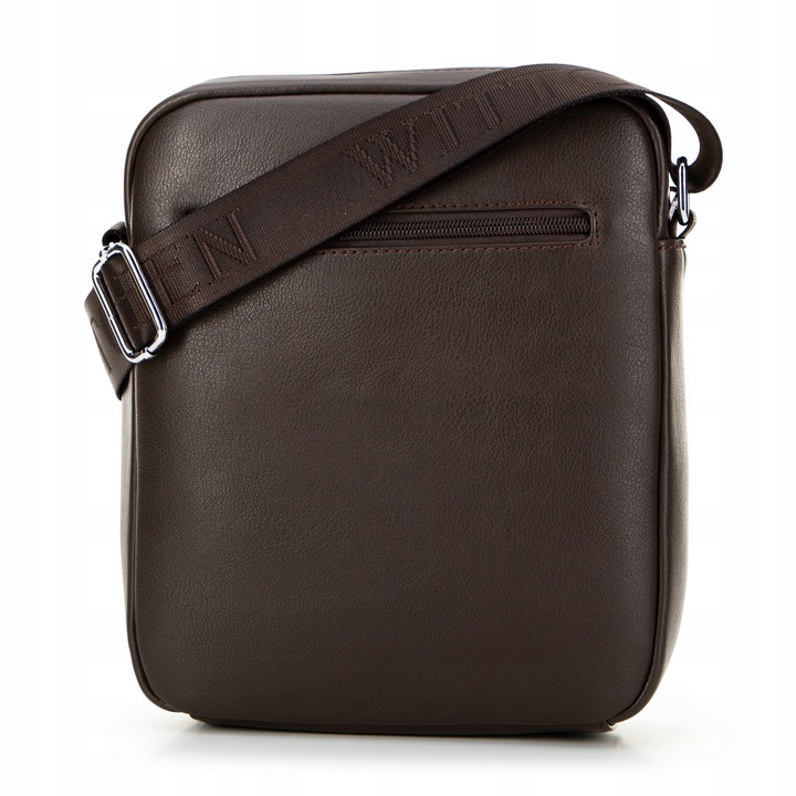 WITTCHEN męska listonoszka z ekoskóry brązowa