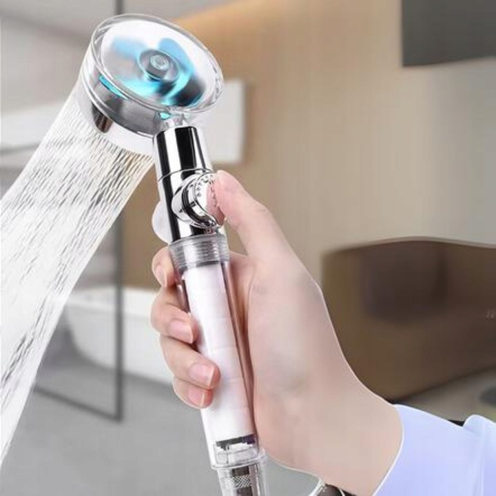 Słuchawka prysznicowa z wężem Oszczędna z filtrem Uchwyt bez wiercenia ECO