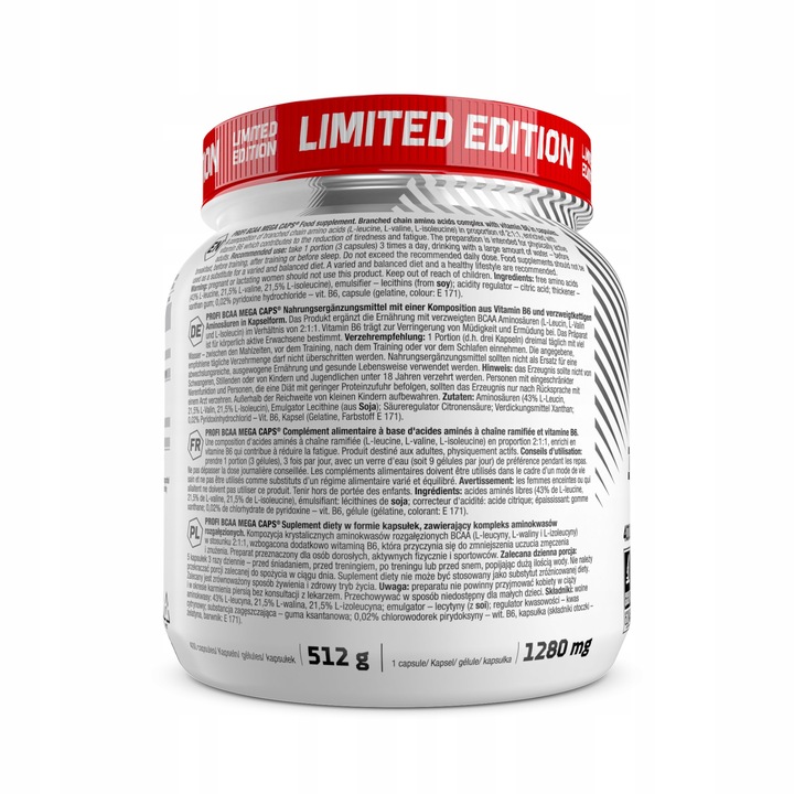 OLIMP BCAA 1100 MEGA CAPS 400caps AMINOKWASY EAA LEUCYNA