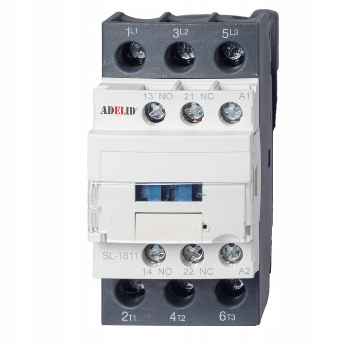 STYCZNIK MOCY 18A 400VAC LC1D18V7 7,5kW CEWKA 400V AC PRZEKAŹNIK 3P 1Z 1R