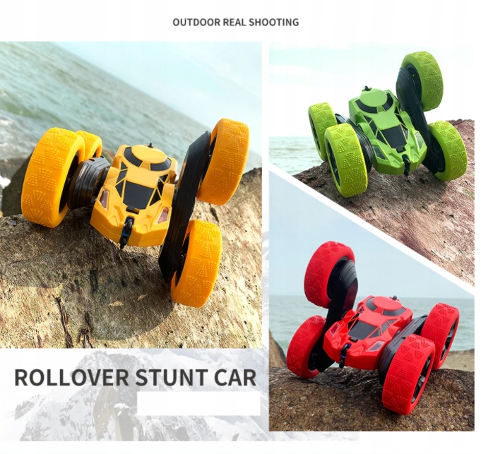 Samochód RC Zdalnie Sterowany 360 stopni 15km/h - Zielony