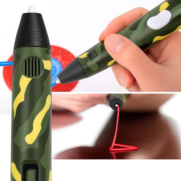 Długopis Drukarka 3D Dla Dzieci Zestaw 9 Metrów Magiczny Długopis Moro