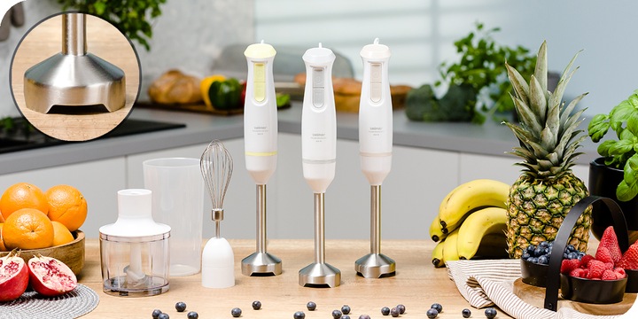 Blender ręczny Zelmer ZHB4562L Pulsar Deluxe Max 800W biało-zielony