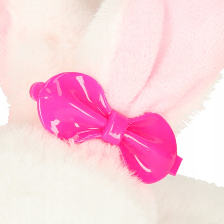 ZABAWKA INTERAKTYWNA PLUSZOWY KRÓLIK Z MARCHEWKĄ CHODZI I RUSZA USZAMI