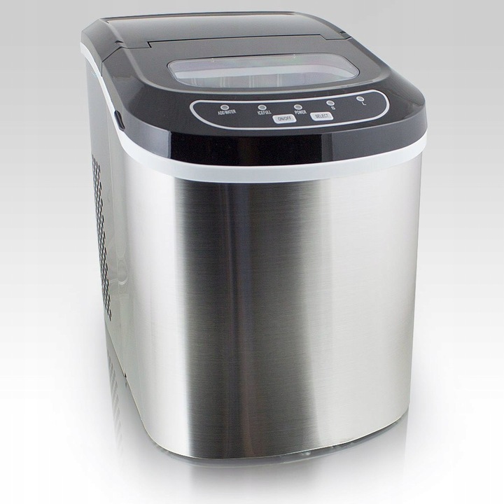 KOSTKARKA DO LUDU MASZYNA DO KOSTEK SREBRNA STAL NIERDZEWNA 2 ROZMIARY 15KG