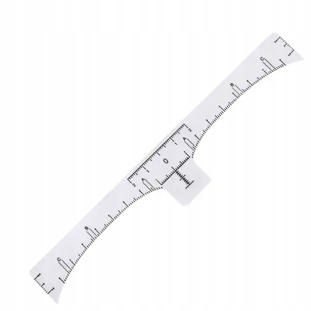 Jednorazowa samoprzylepna miarka linijka do brwi Prima Derma