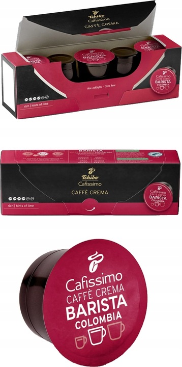 KAPSUŁKI TCHIBO CAFISSIMO ZESTAW 50 MIX CREMA