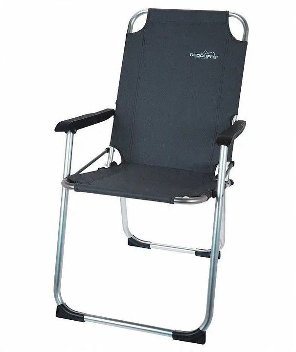 Krzesło kempingowe szare