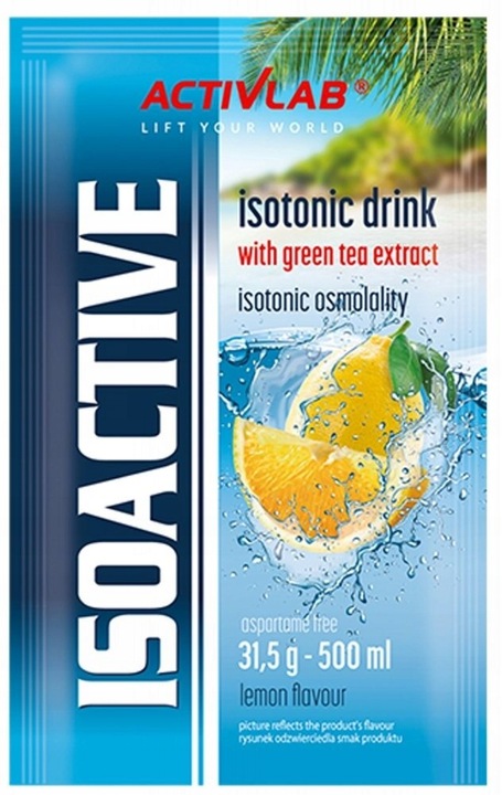 Isoactive IZOTONIK FUNKCJONALNY Cytryna 20szt x3