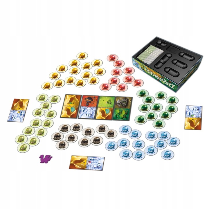 DRAGOMINO gra planszowa roku SPIEL DES JAHRES smoki dla dzieci i dorosłych
