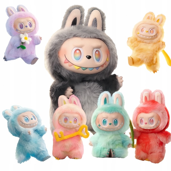 LABUBU BIG INTO ENERGY THE MONSTERS BRELOK MASKOTKA PLUSZOWA KOLEKCJONERSKA