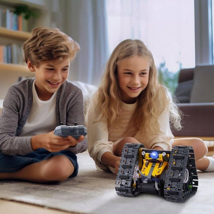 4W1 ROBOT TRANSFORMUJĄCY SIĘ, STEROWANY PRZEZ APLIKACJĘ PROGRAMOWALNY