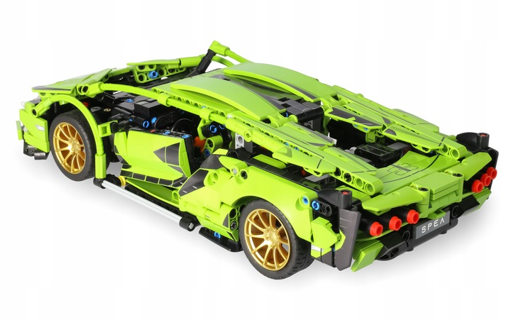 KLOCKI LAMBORGHINI TECHNICZNE AUTO SPORTOWE WYŚCIGOWE XTECH 1254 ELEMENTY