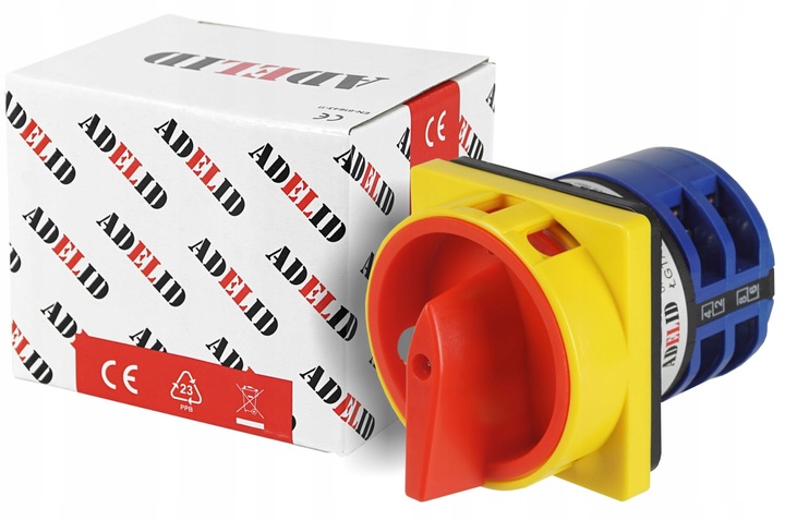 ŁĄCZNIK GŁÓWNY 0-1 25A 3P 4P TABLICOWY IP65 ROZŁĄCZNIK IZOLACYJNY