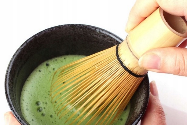 Podstawka ceramiczna pod chasen do matchy czarna