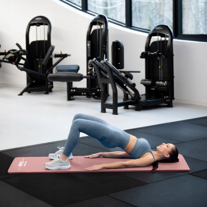 MATA DO ĆWICZEŃ JOGI PILATES GIMNASTYCZNA KARIMATA GRUBA 1,5CM GYMTEK