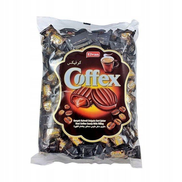 Cukierki Kawowe Coffex Elvan 1000 g