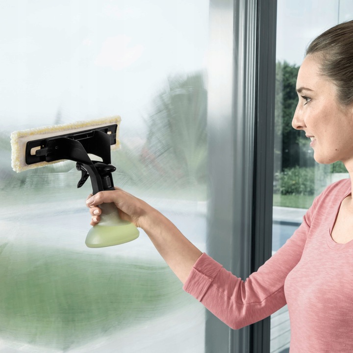 PADY DO SPRYSKIWACZA MYJKI DO OKIEN KARCHER Z MIKROFIBRY NA RZEP (2 SZTUKI)