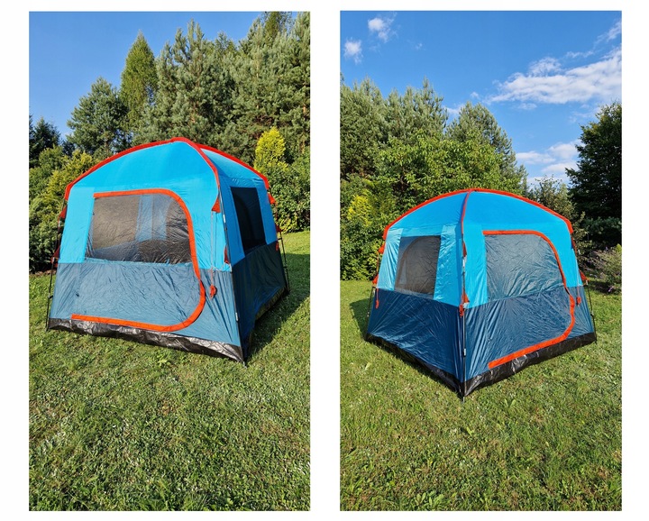 Przedsionek kempingowy NAMIOT wysoki dostawka przyczepy kampera 2,5m 6os