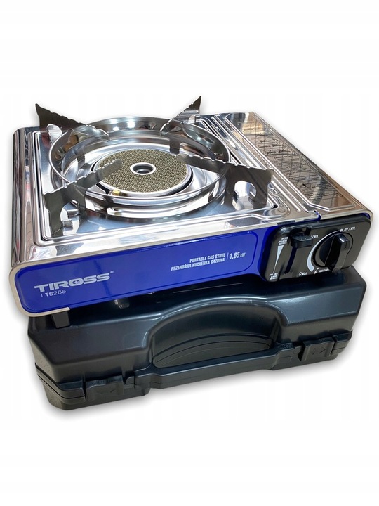 KUCHENKA TURYSTYCZNA TIROSS TS-266 SREBRNA 1650 W