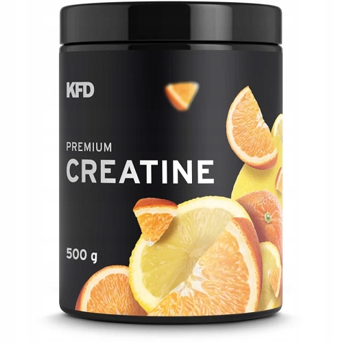 KFD PREMIUM CREATINE 500 G KREATYNA MONOHYDRAT POMARAŃCZA-CYTRYNA