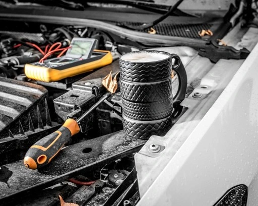 KUBEK OPONY prezent na urodziny 18-99 dla kierowcy mechanika taty mężczyzny