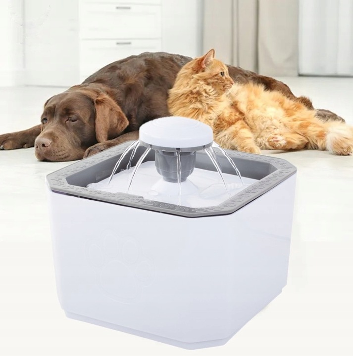 POIDEŁKO MISKA POIDŁO CICHA FONTANNA DLA KOTA PSA 2,5L