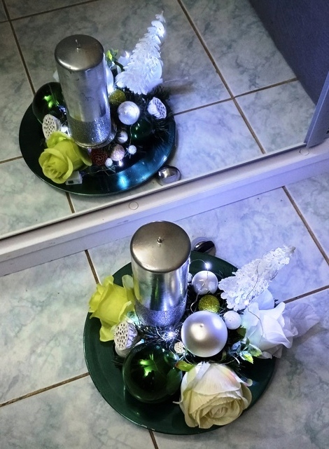 STROIK STROIKI BOŻE NARODZENIE STROIK NA TALERZU NR 2