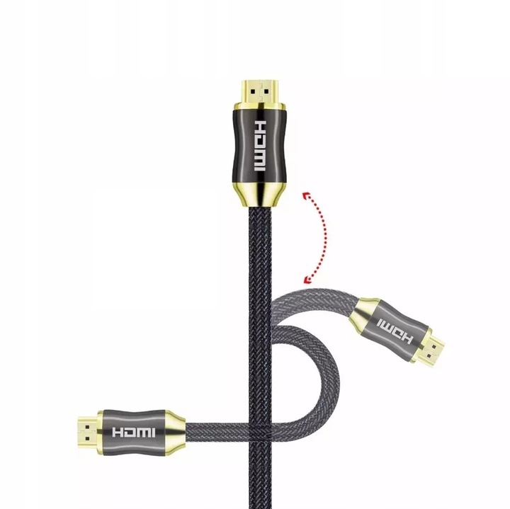 Kabel HDMI 2.0 High Speed UHD 4K 3D 2K MIEDŹ 15m