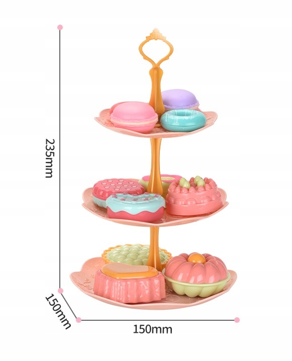 SERWIS KAWOWY ZESTAW do herbaty dla dzieci w walizce czajnik łyżki 40el