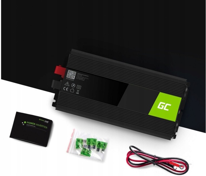 Przetwornica GREEN CELL 12V/230V 2000W/4000W