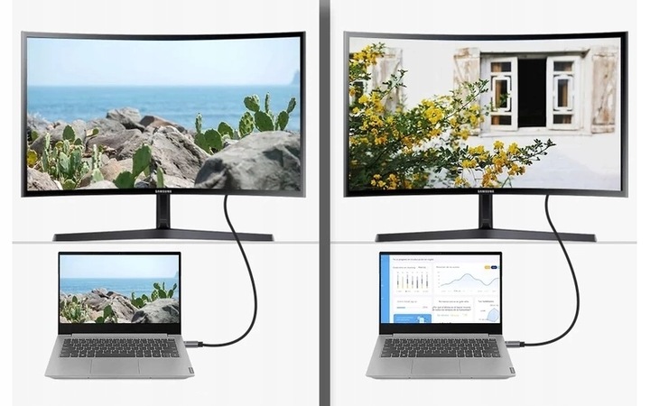 KABEL USB-C DISPLAYPORT Mac MacBook 8K 4K 240Hz 2m