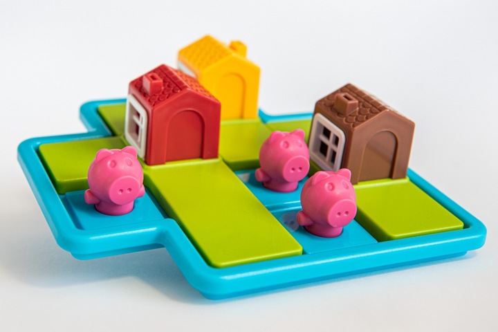 Trzy Małe Świnki. Polska wersja. Smart Games