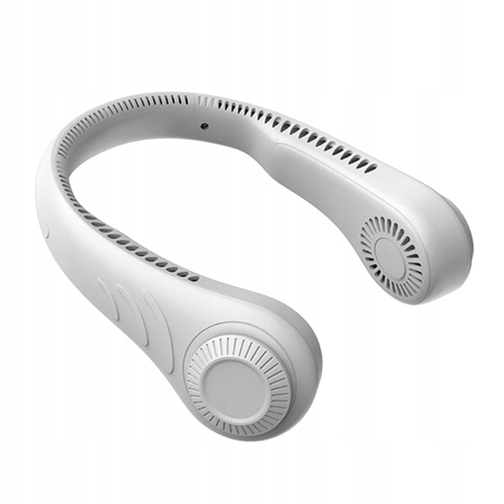 PRZENOŚNY WENTYLATOR NA SZYJĘ MINI BEZŁOPATKOWY CHŁODZIARKA AKUMULATOROWY