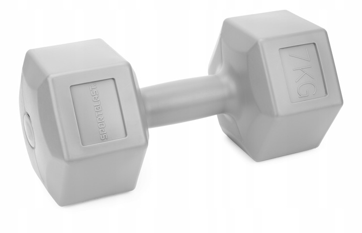 HANTLE 2x7kg hantelki CIĘŻARKI ZESTAW HANTLI BITUMICZNE do ćwiczeń 14kg