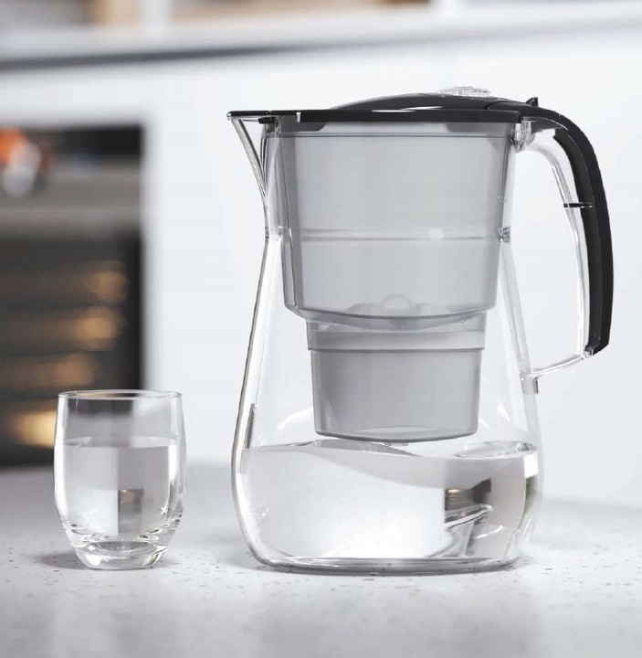 Dzbanek filtrujący do wody Aquaphor Onyx CZARNY 4.2 l +3 WKŁADY MG Maxfor