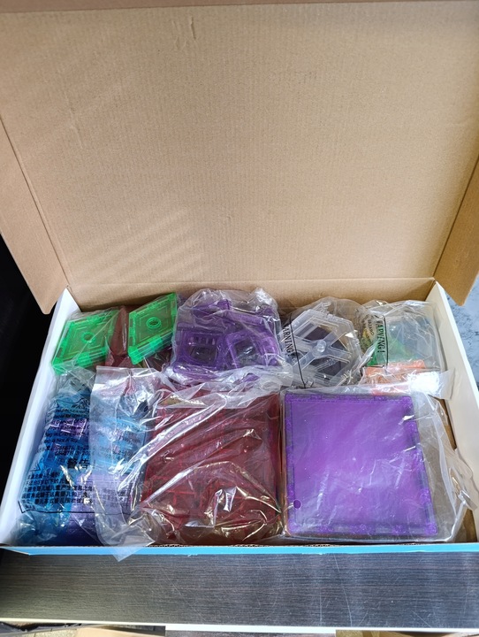 Klocki Magnetyczne Duże Konstrukcyjne 3D Zestaw 106 elementów