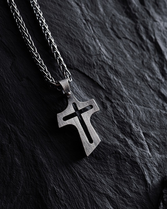 Srebrny krzyż BELIEF