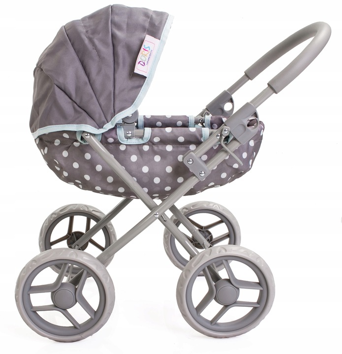 WÓZEK dla lalek głęboki gondola + TOREBKA TORBA do wózka dla lalki