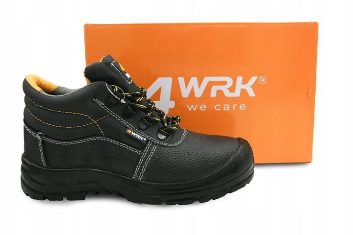 BUTY SKÓRZANE TRZEWIKI ROBOCZE S1 SRC PODNOSEK 44