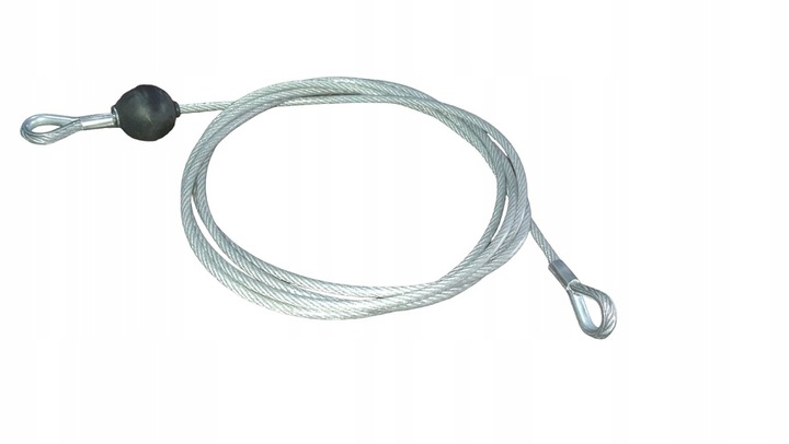 Linka stalowa w oplocie PCV 4/5mm do atlasu 330 cm