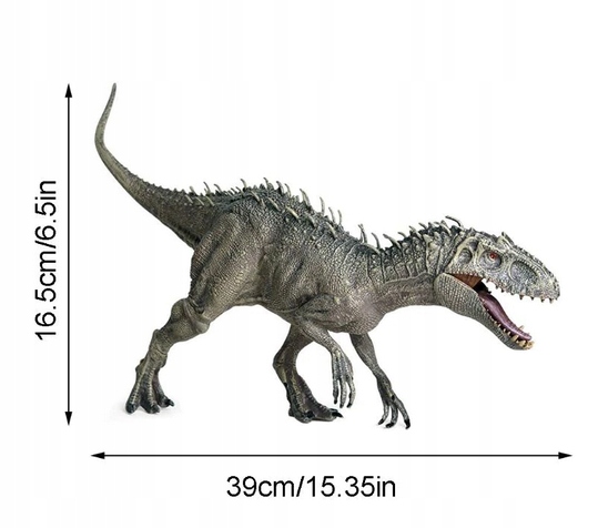 DINOZAUR T-REX RYCZY CHODZI FIGURKI 34CM